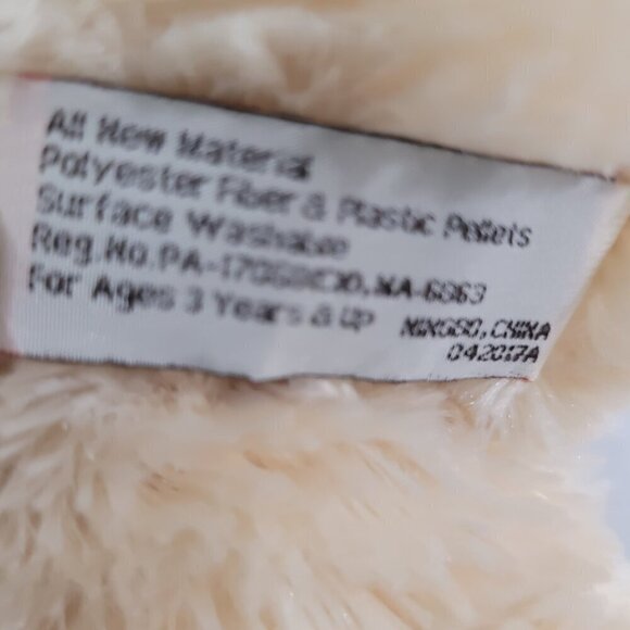 Hugfun International Soft Floppy Ears Dog Plush Aiden Wearing Scarf and Hat - Picture 12 of 15